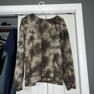 Knox rose tie dyed sweatshirt